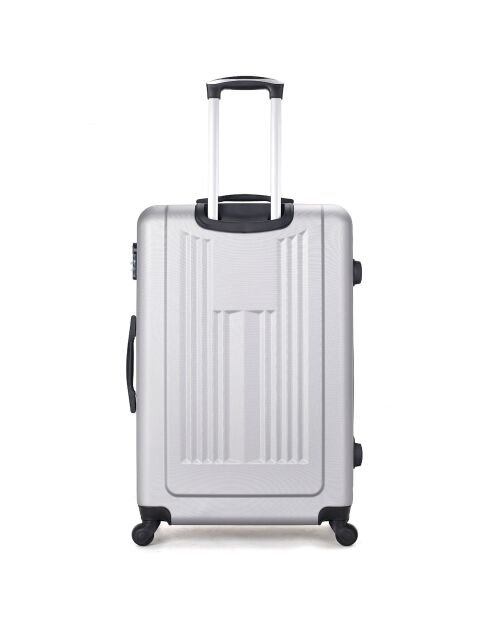 Lipari-B Reisekoffer mit 4 Rädern, 75 cm, mit einem Rad, Grau