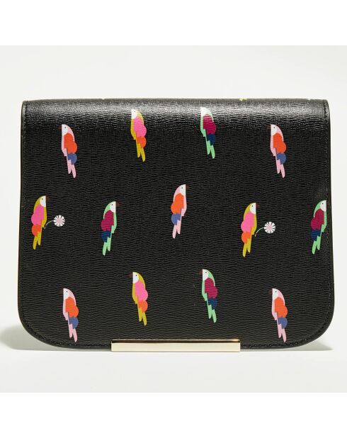 Rabat de Sac Parrot noir - 20x16 cm