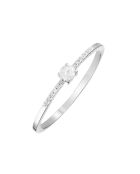 Bague My World Diamants 0.10 ct Or Blanc
