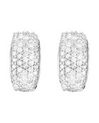 One Million Diamant-Ohrringe, 0,5 Karat Weißgold, Diamanten