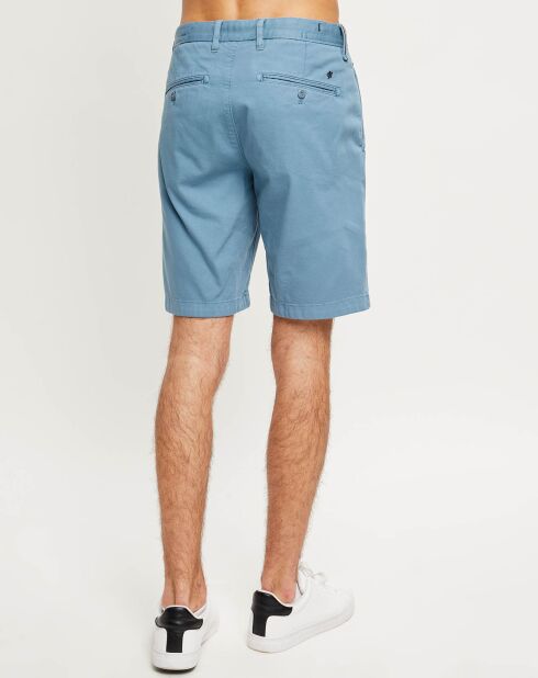 Short chino court bleu ciel