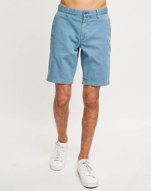 Short chino court bleu ciel