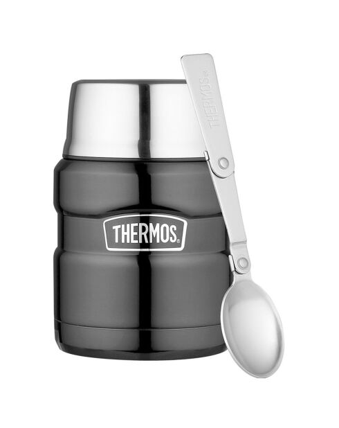 Porte-aliments isotherme King XL noir - 47 cl