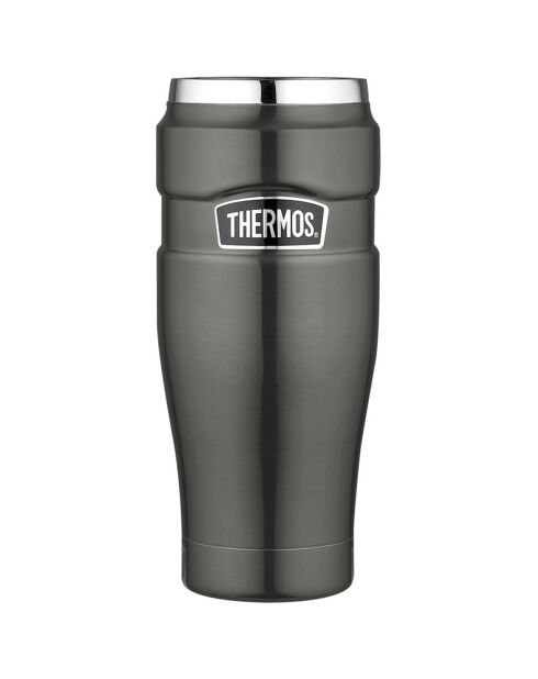 King Tumbler zwarte geïsoleerde mok - 47 cl