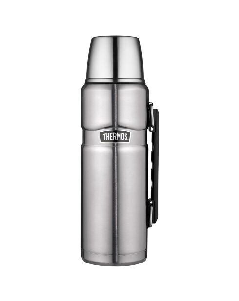 King geïsoleerde grijze fles - 1,2 L