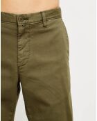 Short chino court kaki