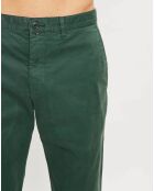 Pantalon slim chino Malmo vert foncé