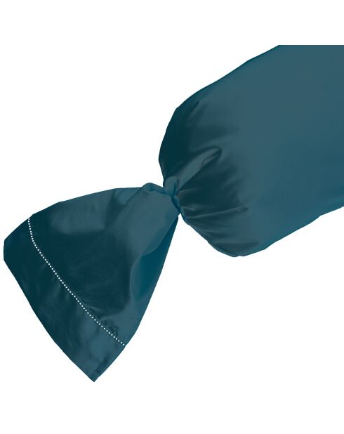 Taie de traversin 100% Satin de Coton lagon