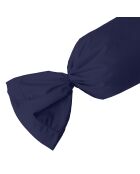 Taie de traversin 100% Percale de Coton bleu nuit