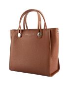 Sac à main en Cuir Fidèle cognac - 25x23x12 cm