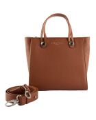Sac à main en Cuir Fidèle cognac - 25x23x12 cm