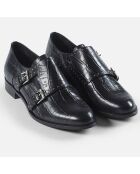 Monks en Cuir Emabi noires