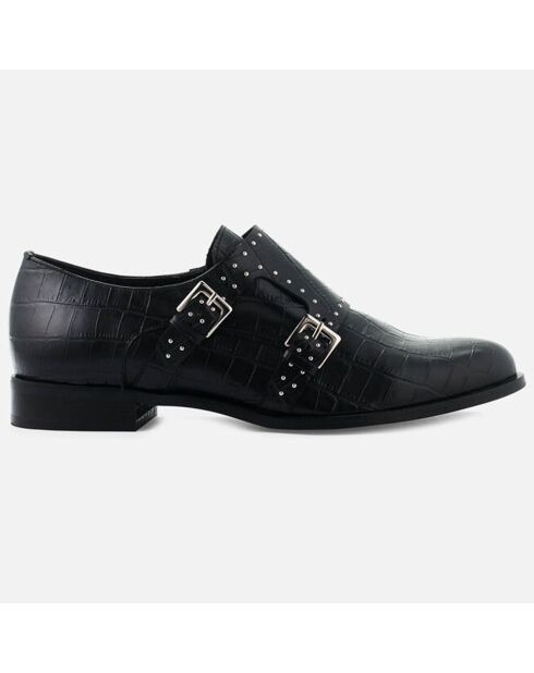 Monks en Cuir Emabi noires