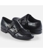 Monks en Cuir Emabi noires