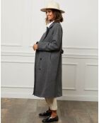 Manteau Julia anthracite