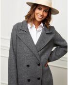 Manteau Julia anthracite