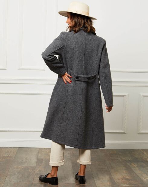 Manteau Julia anthracite