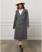 Manteau Julia anthracite