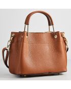 Sac à main en Cuir Lamy camel - 27x18x11 cm