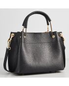 Sac à main en Cuir Lamy noir - 27x18x11 cm