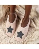 Chaussons Amelia roses