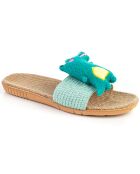 Mules Scarlett bleus