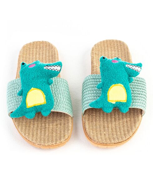 Mules Scarlett bleus