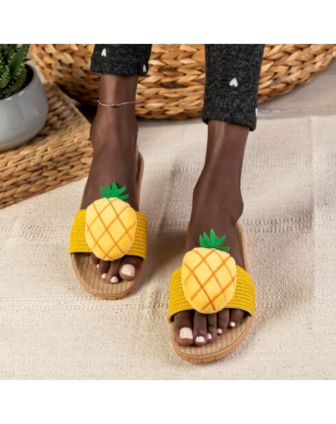 Chaussons Scarlett jaunes