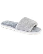 Chaussons d'Extérieur en fausse fourrure Eleanor gris