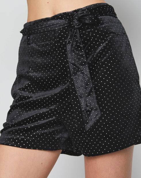 Star Young zwarte korte broek