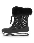 Bottes de neige fourrées Diana noires
