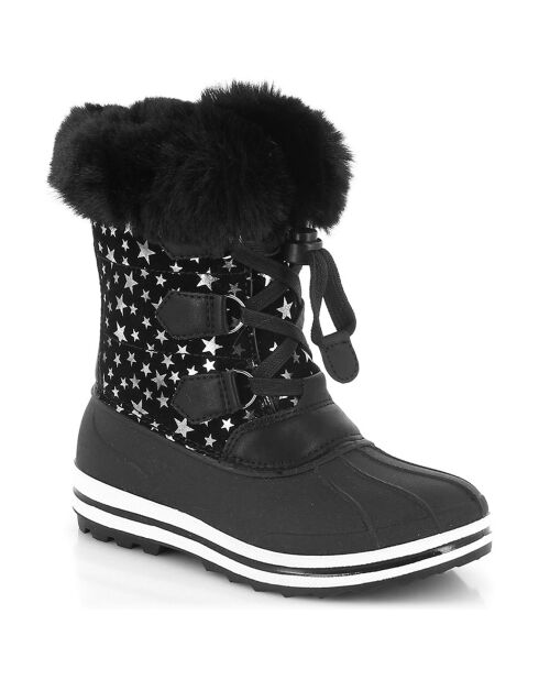 Bottes de neige fourrées Diana noires