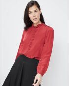 Blouse Adley brique