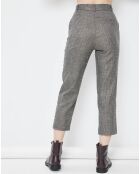 Pantalon 7/8 Ashlynn  noir/doré