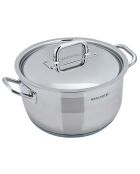 Marmite induction avec couvercle inox - D.36 cm
