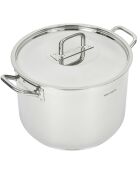 Marmite induction avec couvercle inox - D.38 cm