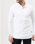 Polo Stretch blanc