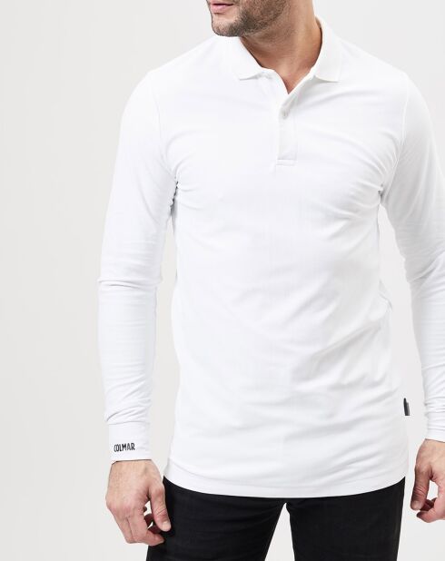 Polo Stretch blanc