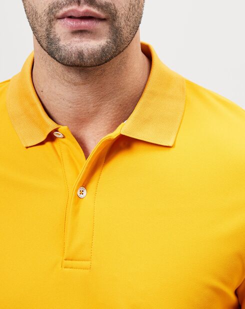 Polo Stretch jaune