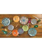 Servicio de mesa multicolor de Marrakech - 18 piezas