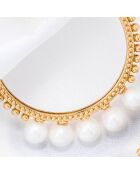 Ohrringe Pearls Of Crown aus Gold