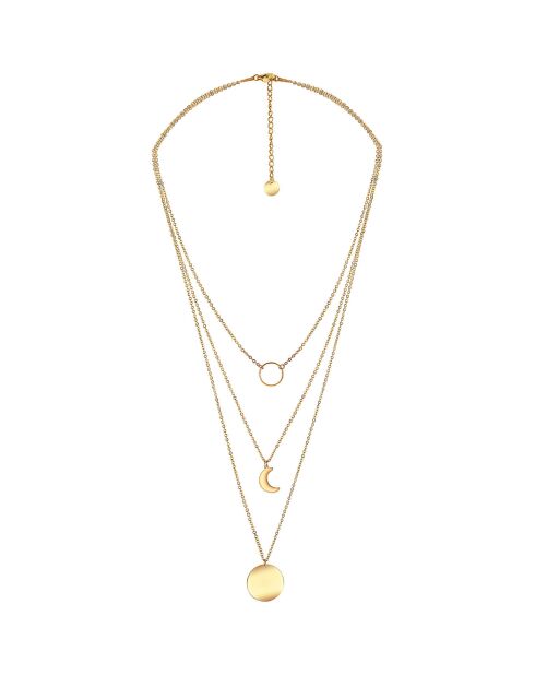 Sautoir Luby en Acier doré