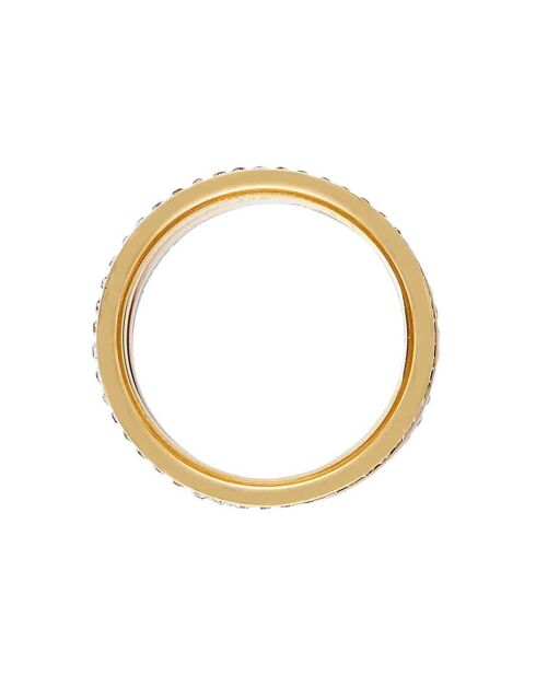 3 Bagues Unidas en Acier argenté/doré/doré rose