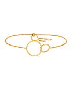 Obal goldenes Stahlarmband