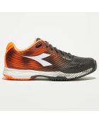 Sneakers tennis Competition noir/orange