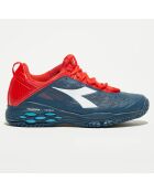 Sneakers tennis Speed bleu/rouge