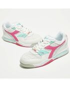 Sneakers en Cuir Rebound Ace rose/blanc/bleu