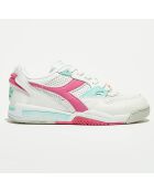 Sneakers en Cuir Rebound Ace rose/blanc/bleu