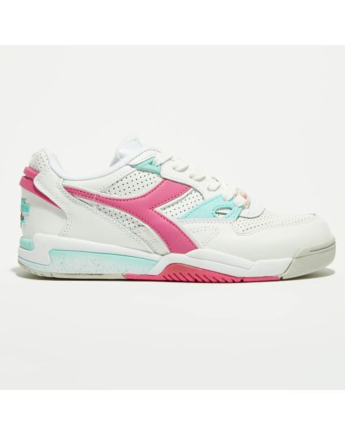 Sneakers en Cuir Rebound Ace rose/blanc/bleu