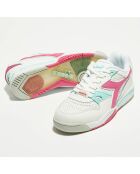 Sneakers en Cuir Rebound Ace rose/blanc/bleu